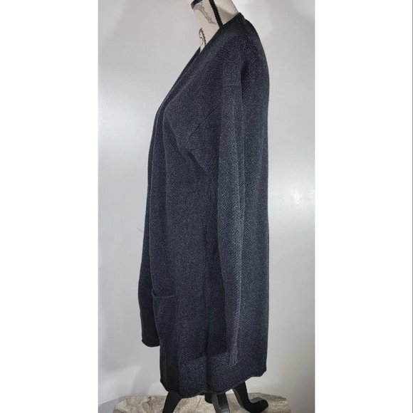 Helmut Lang Open Front Women's Long Gray Sweater, Size Small, NWOT - Picture 4 of 5